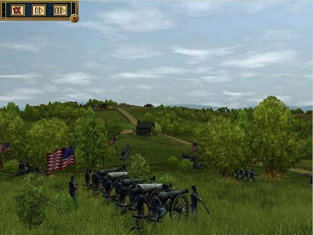 Скриншот из игры American Civil War: Gettysburg
