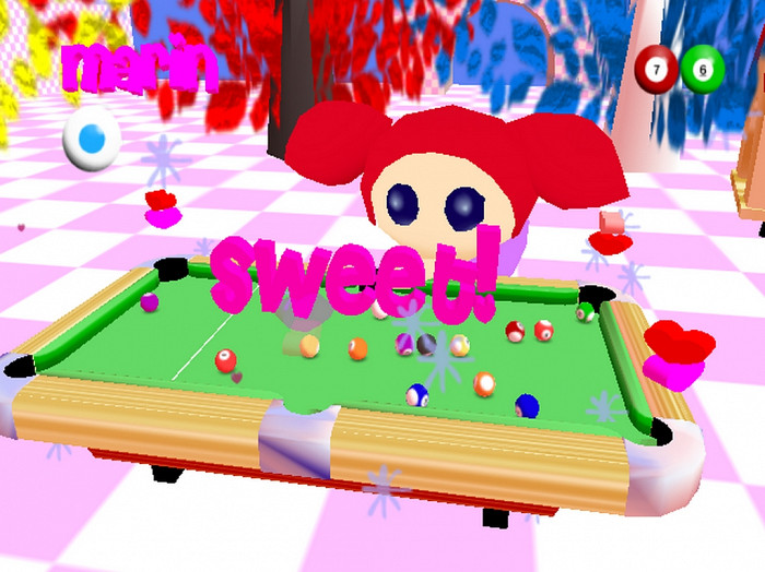 Скриншот из игры Amju Super Cool Pool