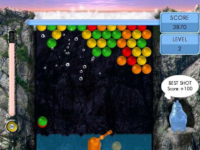 Скриншот из игры Aqua Bubble 2