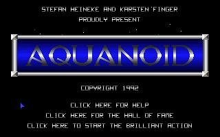 Скриншот из игры Aquanoid