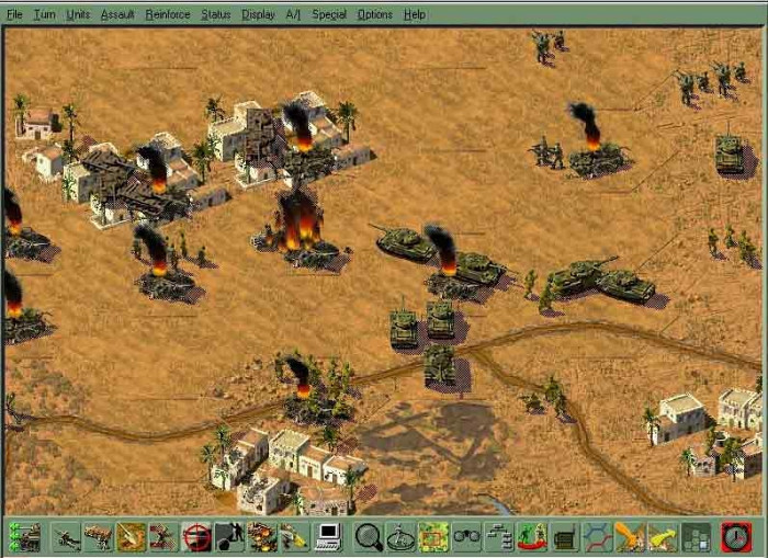 Скриншот из игры Arab-Israeli Wars