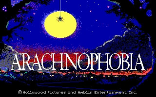 Обложка игры Arachnophobia