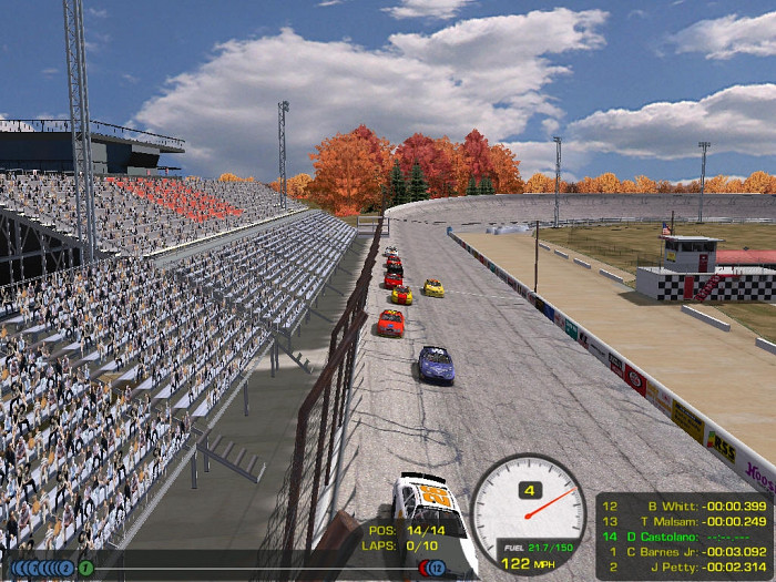 Скриншот из игры ARCA Sim Racing 08