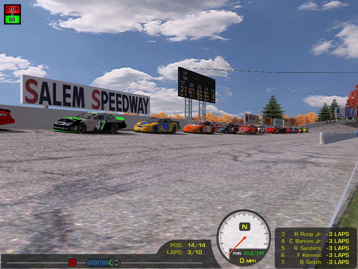 Скриншот из игры ARCA Sim Racing 08