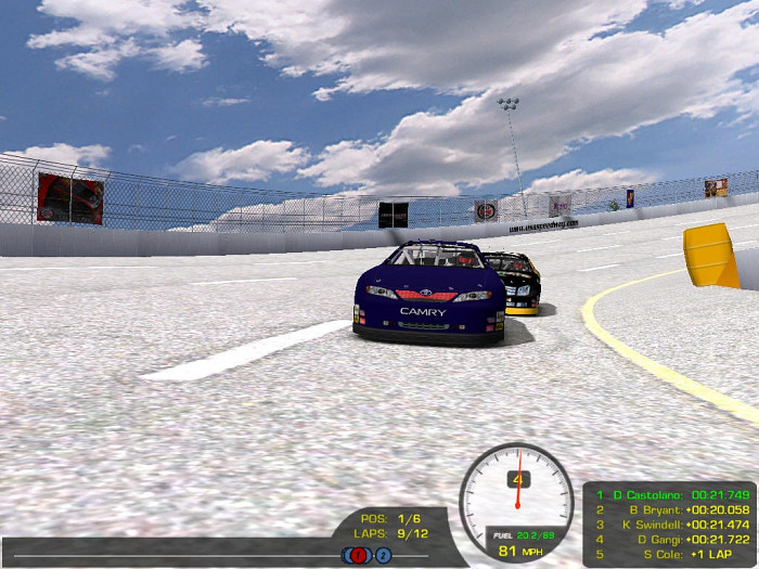 Скриншот из игры ARCA Sim Racing 08