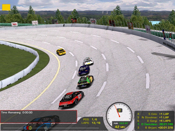 Скриншот из игры ARCA Sim Racing 08