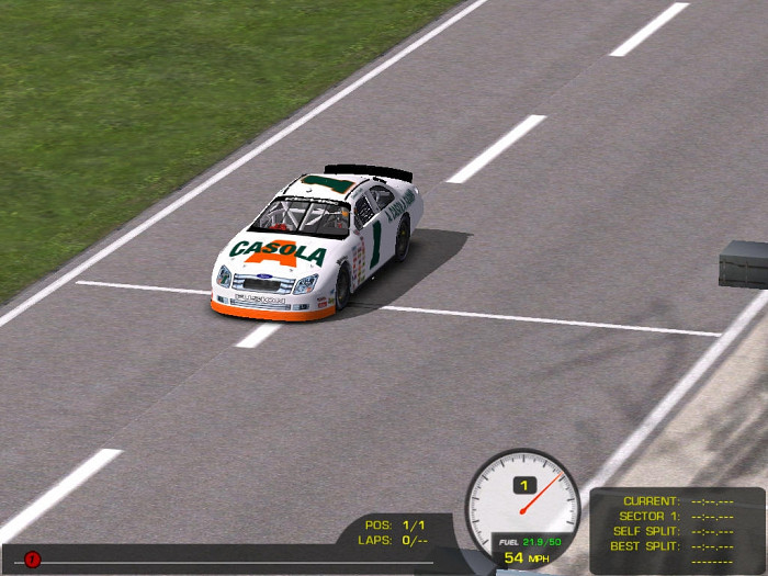 Скриншот из игры ARCA Sim Racing 08