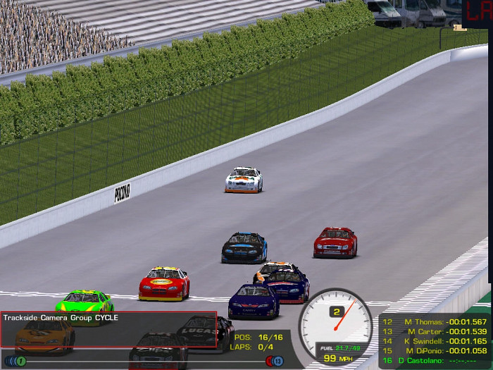 Скриншот из игры ARCA Sim Racing 08