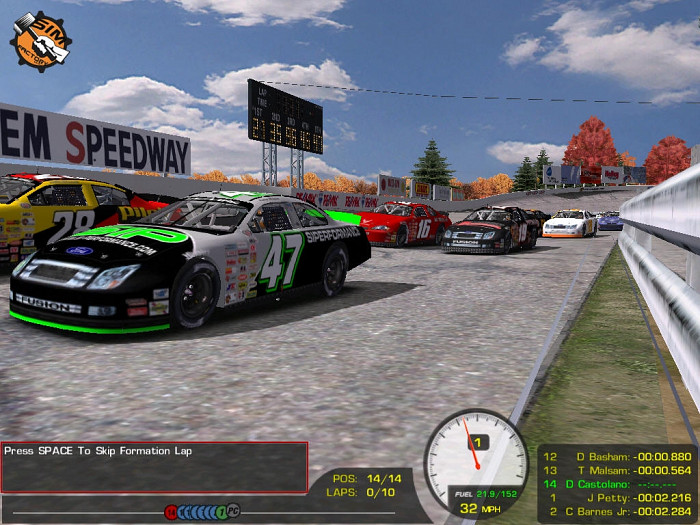 Скриншот из игры ARCA Sim Racing 08