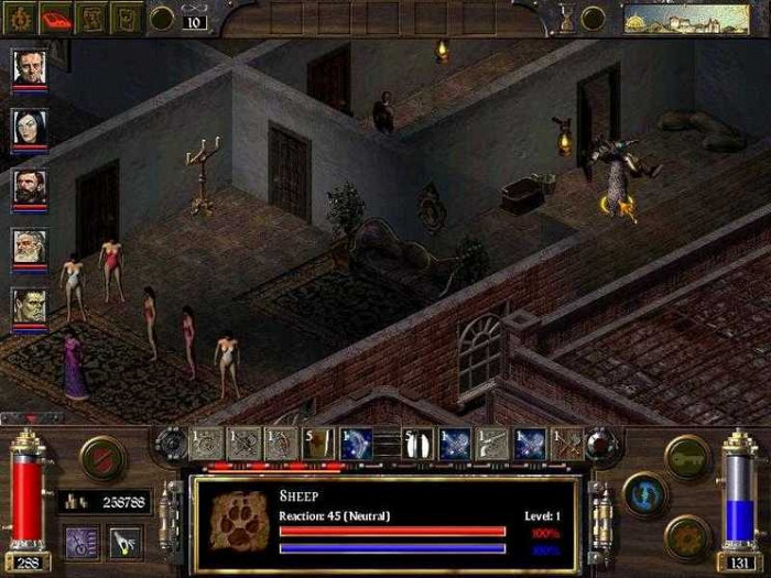 Скриншот из игры Arcanum: Of Steamworks and Magick Obscura