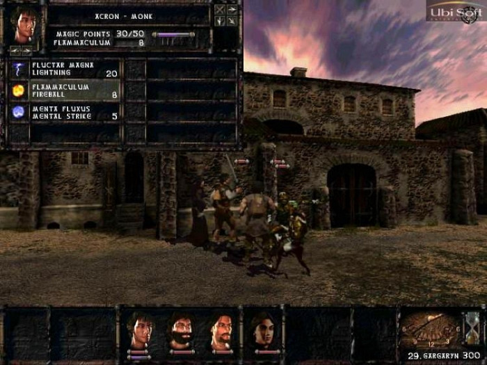 Скриншот из игры Arcatera: The Dark Brotherhood