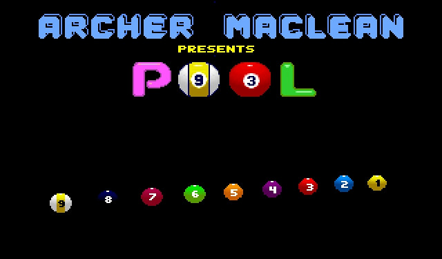 Скриншот из игры Archer Maclean's Pool