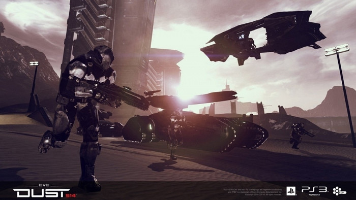 Скриншот из игры Dust 514