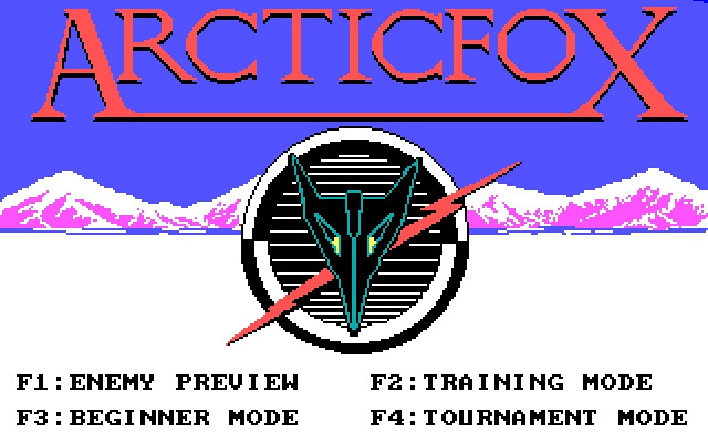Скриншот из игры Arctic Fox