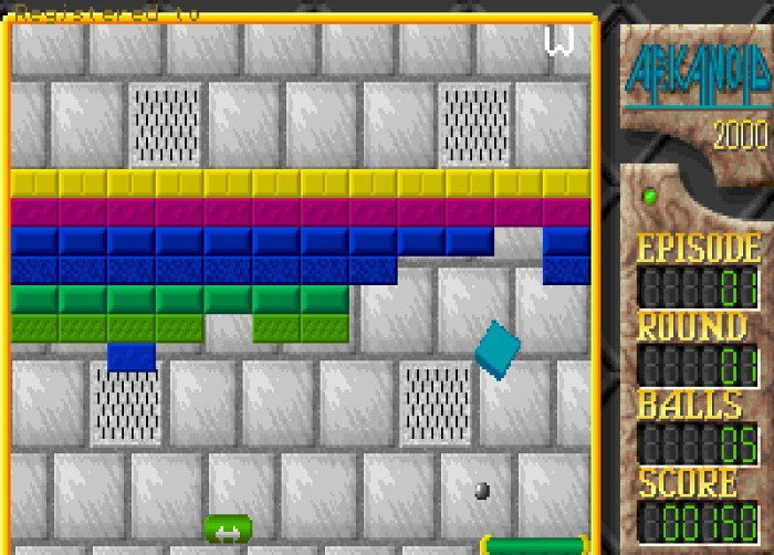 Скриншот из игры Arkanoid 2000