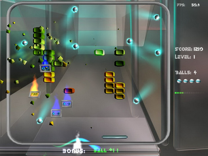 Скриншот из игры Arkanoid 4000