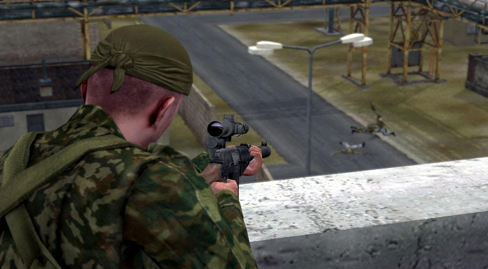 Скриншот из игры Armed Assault 2
