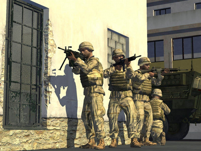 Скриншот из игры ArmA: Armed Assault