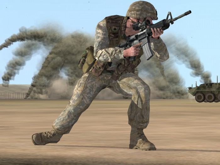 Скриншот из игры ArmA: Armed Assault