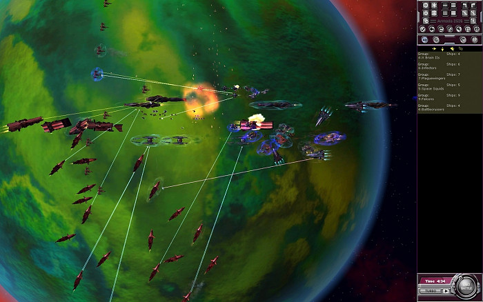 Скриншот из игры Armada 2526