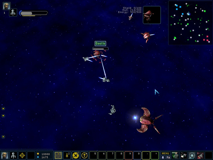 Скриншот из игры Armada Online