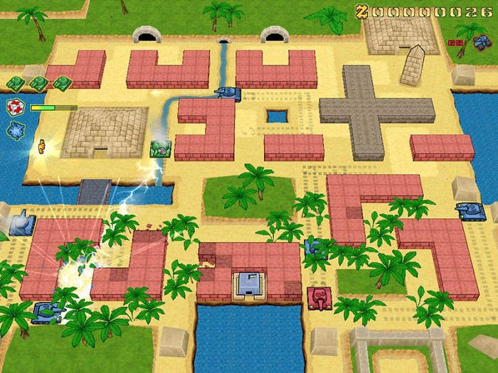 Скриншот из игры Armada Tanks