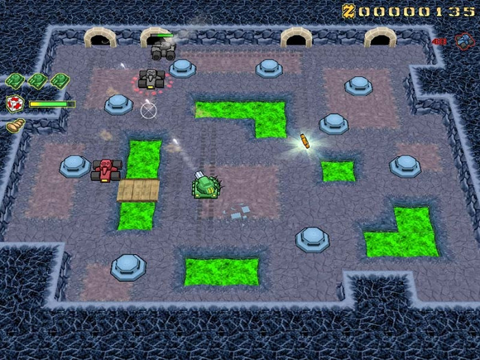 Скриншот из игры Armada Tanks