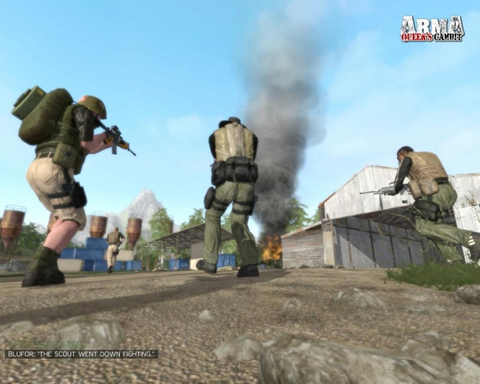 Скриншот из игры ArmA: Queen's Gambit