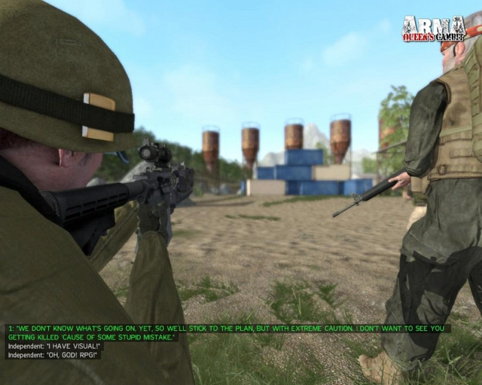 Скриншот из игры ArmA: Queen's Gambit