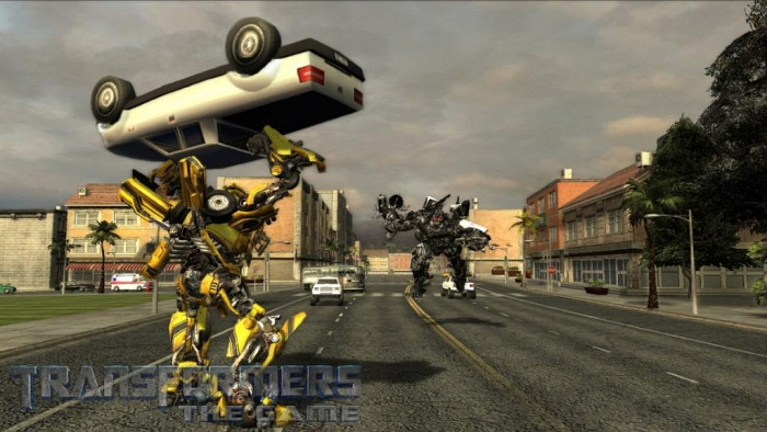 Скриншот из игры Transformers: The Game