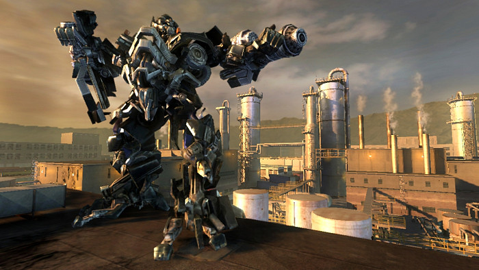 Скриншот из игры Transformers: Revenge of the Fallen