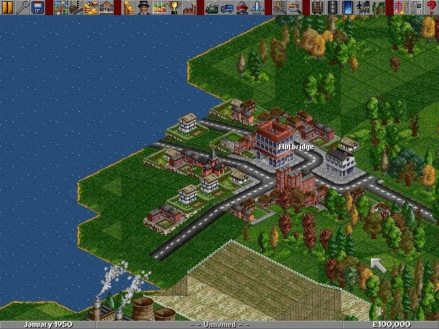 Скриншот из игры Transport Tycoon Deluxe