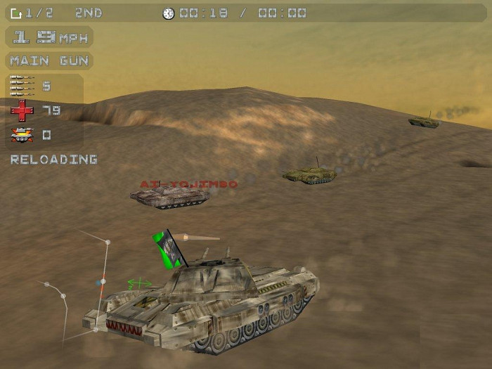 Скриншот из игры Tread Marks