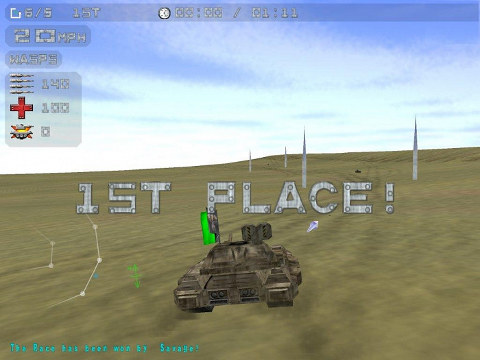 Скриншот из игры Tread Marks