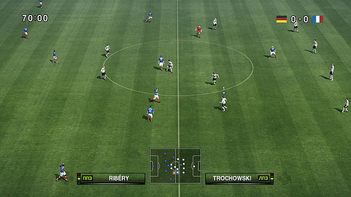 Скриншот из игры Pro Evolution Soccer 2010