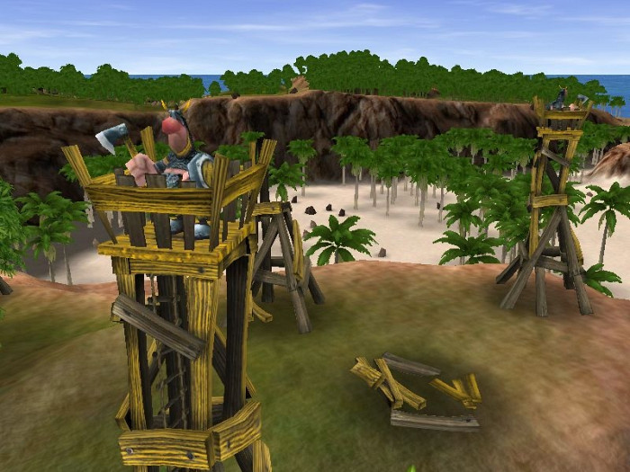 Скриншот из игры Tribal Trouble