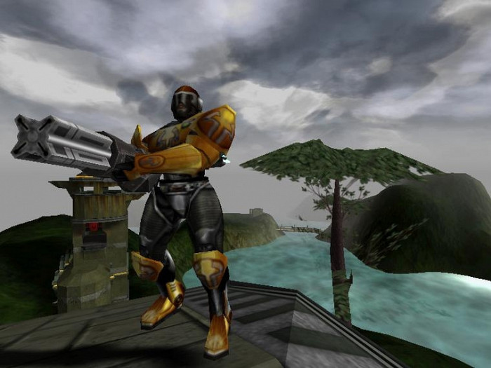 Скриншот из игры Tribes 2