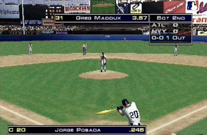 Скриншот из игры Triple Play 2001