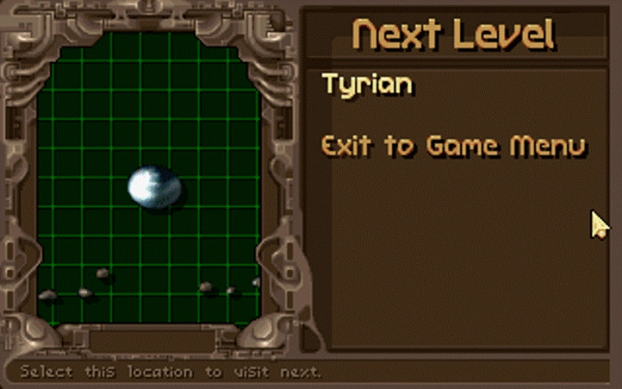 Скриншот из игры Tyrian 2000