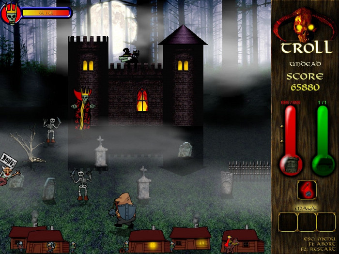 Скриншот из игры Troll