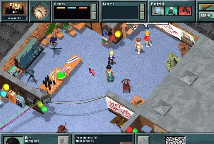 Скриншот из игры TV Star