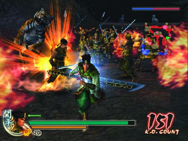 Скриншот из игры Dynasty Warriors 5