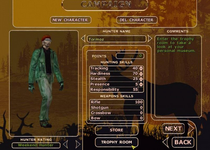 Скриншот из игры Trophy Hunter 2003: Rocky Mountain Adventures