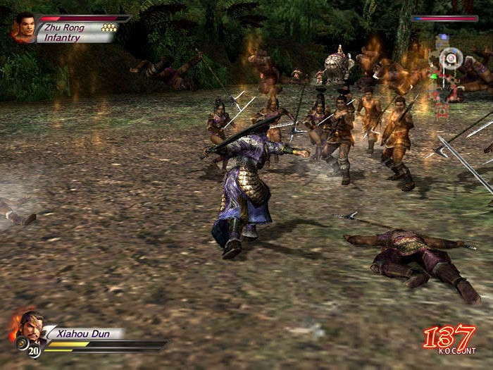 Скриншот из игры Dynasty Warriors 4