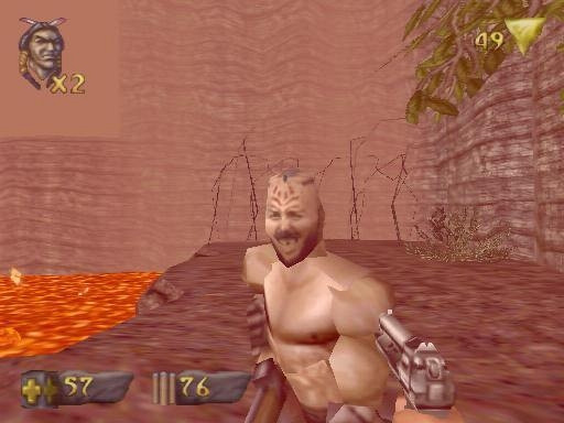 Скриншот из игры Turok: Dinosaur Hunter