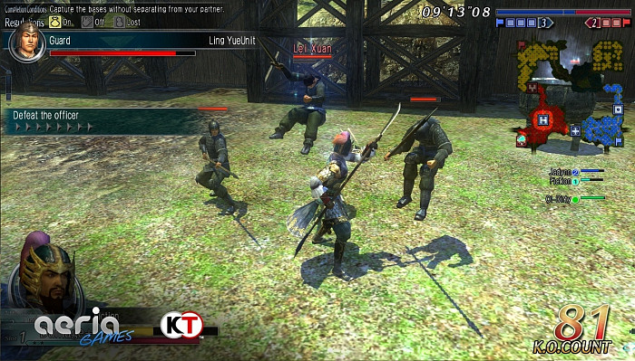 Скриншот из игры Dynasty Warriors: Online