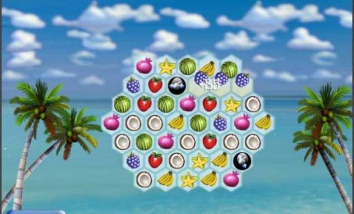 Скриншот из игры Tropix
