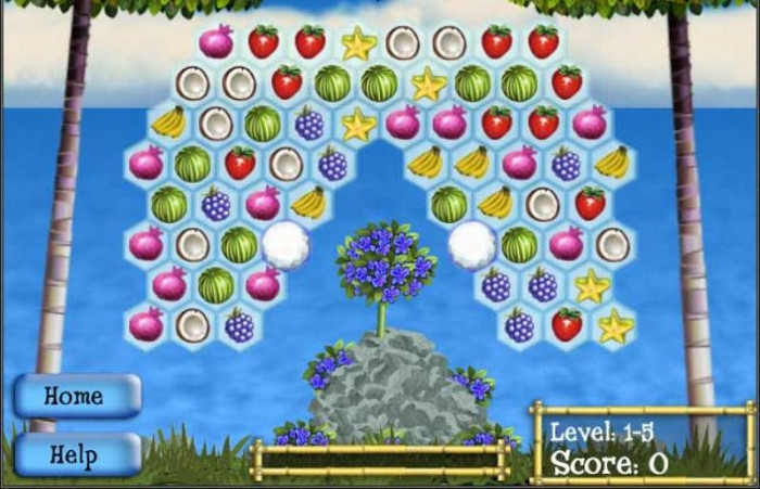 Скриншот из игры Tropix