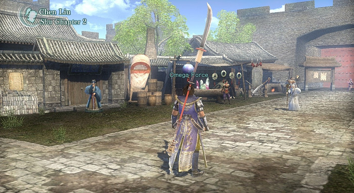Скриншот из игры Dynasty Warriors: Strikeforce