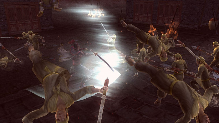 Скриншот из игры Dynasty Warriors: Strikeforce